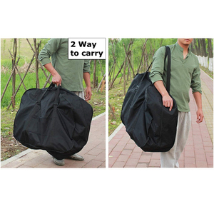 Bolsa de <span class=keywords><strong>transporte</strong></span> plegable para <span class=keywords><strong>bicicleta</strong></span>, bolsa portátil para <span class=keywords><strong>transporte</strong></span> de <span class=keywords><strong>bicicleta</strong></span>, accesorios de viaje - Product Image 4