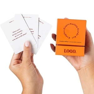 Personnalisé 150 Jeux de cartes de relation pour les Couples Cartes de conversation Couples Aventure Date Nuit Cartes de <span class=keywords><strong>questions</strong></span> - Product Image 1