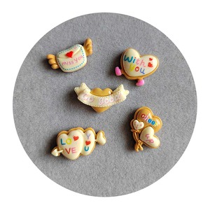 San valentino manchi incanta i cabochon a cuore con retro piatto in resina per materiali di riempimento melmosi - Product Image 2