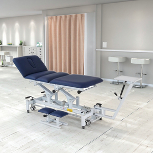MECANMED-Mesa de tratamiento de <span class=keywords><strong>fisioterapeuta</strong></span> de metal, cama de tracción cervical y lumbar - Product Image 4