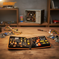 Kit d'outils professionnels de 17 pièces pour la maintenance des réseaux informatiques, certifié CE, marque JAKEMY, outil manuel pour la construction et l'entretien des réseaux PC