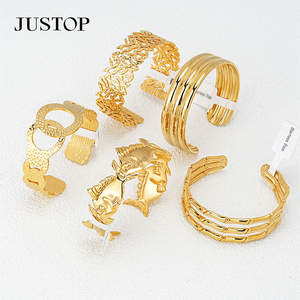 <b>Bangles</b> OEM/OEM custom waterproof stainless steel Gold plating Fashion Jewelry hypoallergenic supplies <b>indian</b> <b>bangles</b> women - Product Image 5