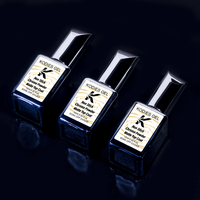 OEM/Logo personnalisé Revêtement de finition mat résistant au chrome Sans essuyage Gel UV Vernis à ongles Pigment Isolation en poudre Fournitures pour ongles Vente en gros