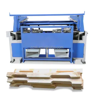 Dubbele Kop Notcher Semi-Automatische Houten Pallet Machine Voor Verkoop Hout Pallet Notcher