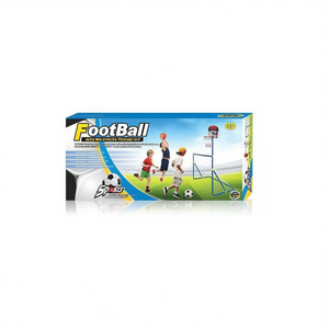 Sport Basketball Hoop Set Adjustable Metal Rim Double Player Indoor Outdoor Use - Product Image 1