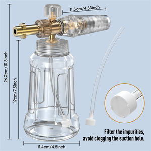 Lance à <span class=keywords><strong>mousse</strong></span> pour le nettoyage des voitures série K avec adaptateur Karcheri Buse haute pression <span class=keywords><strong>Mousse</strong></span> - Product Image 3