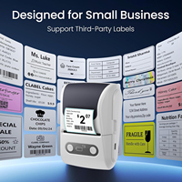 Printer Mini Nirkabel Portabel Berkualitas Tinggi untuk Stiker Label Perekat Mandiri Bluetooth Impresora