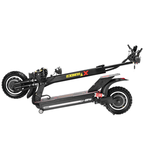 10-Inch 1200W Single Motor Foldable Electronic <strong>Scooter</strong> 60KM/H Off-Road Bike 60-80KM Range LCD Display Lithium Battery Waterproof - Product Image 6