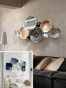 Hình Dạng Kim Loại Tường Nghệ Thuật Sắt Tường Treo Các Mặt Hàng Trang Trí Nội Thất Hoàn Hảo Cho Phòng Khách Khách Sạn Nhà Hàng Phòng Ngủ Kim Loại Tường Trang Trí Nội Thất - Product Image 2