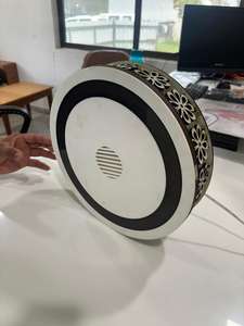 Ventilador de techo decorativo con LED y motor silencioso, con diseño floral moderno para dormitorio y sala de estar - Product Image 4