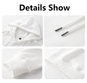 Sweat-shirt Oversize en coton pour homme, pull-over à capuche de haute qualité pour l'année 2023 - Product Image 3