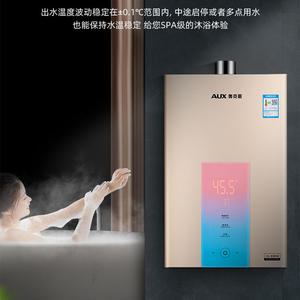 Calentador de Agua a Gas AUX de 13L, Gas Natural, Temperatura Constante, Calentamiento Instantáneo, Control por Microprocesador, Pantalla LED - Product Image 5