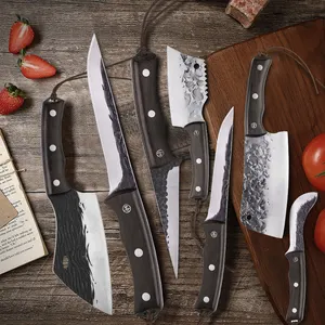 16 шт., набор кухонных ножей из высокоуглеродистой стали