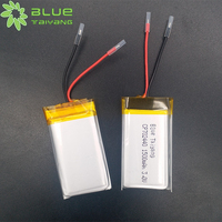 Batterie au dioxyde de manganèse de lithium (Li-MnO2) souple non rechargeable CP702440, 3,0 V, 1500 mAh, Li-MnO2 1500 mAh