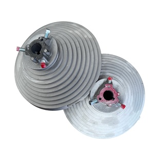 Vente directe d'usine WUXI, porte de <span class=keywords><strong>garage</strong></span> sectionnelle industrielle à levage vertical durable de 18 pouces, tambours à câble en aluminium moulé sous pression, 2 ans - Product Image 3