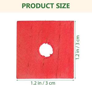 100 món đồ chơi chim đa dạng, thân thiện với môi trường, đồ chơi vẹt, khối gỗ, đồ thủ công cho mỏ và chân, đồ chơi lồng chim, charm gỗ nhỏ, đồ nhai cho thú cưng - Product Image 4