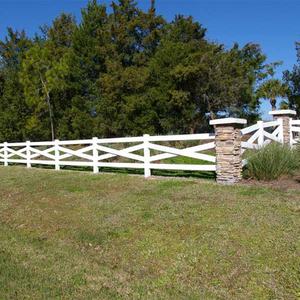 Ferme Portable Boîte à chevaux en plastique Système de fronts stables Abreuvoirs à eau intégrés Accessoires pour râtelier à foin et clôture pour chevaux en PVC - Product Image 4