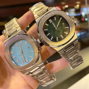 Reloj Mecánico Automático de Diseño Clásico de Lujo en Oro Rosa de Alta Calidad con Cristal de Zafiro y Movimiento de Agujas de Aleación de Cocodrilo - Product Image 1