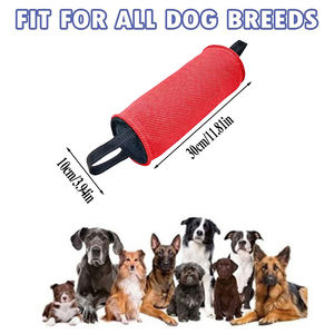 कुत्ते टग खिलौना भारी शुल्क जूट पिल्ला के लिए पिल्ला के लिए बड़े कुत्तों के लिए टिकाऊ इंटरैक्टिव प्रशिक्षण उपकरण - Product Image 2