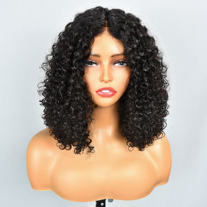 HD Swiss Lace Perruque de cheveux humains bruts Swiss Curly HD Lace Glueless Highlight Perruques de cheveux humains 180% Densité Curly HD Swiss Lace Perruque - Product Image 1