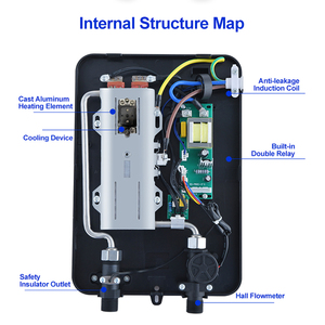 <span class=keywords><strong>Chauffe</strong></span>-<span class=keywords><strong>eau</strong></span> électrique <span class=keywords><strong>instantané</strong></span> sans réservoir de fabrication chinoise pour usage commercial - Product Image 3