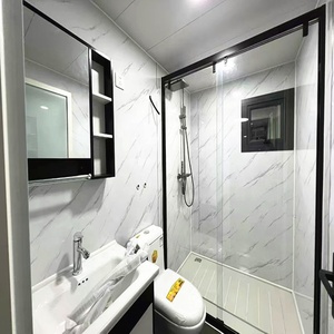 Vente en gros <span class=keywords><strong>de</strong></span> 40 pieds <span class=keywords><strong>de</strong></span> maison à bas <span class=keywords><strong>prix</strong></span> minuscule villa préfabriquée en acier pliable appartement boutique bureau hôtels parcs écoles conteneur extensible - Product Image 6