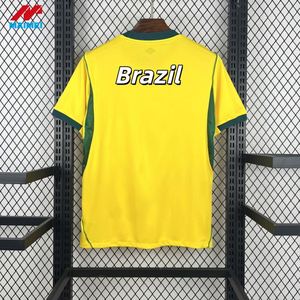 Equipación de Fútbol para la Copa Mundial 2026, Camiseta de Fútbol de la Selección Nacional, Nueva Equipación de Fútbol de Brasil 1.1, Camiseta de Fútbol para Aficionados Versión Tailandesa - Product Image 1