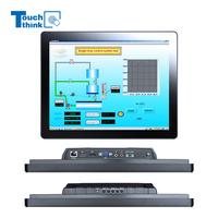 Fábrica a prueba de agua Industrial LCD PC Panel táctil Pantalla de marco abierto Monitor montado en la pared USB Nuevo producto