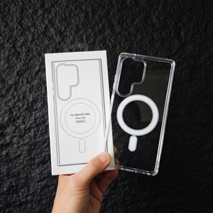 Cho Samsung S25 trường hợp trong suốt Acrylic TPU từ rõ ràng điện thoại trường hợp bìa cho Samsung Galaxy S25 S24 siêu cộng với A16 - Product Image 1