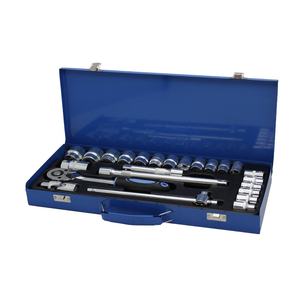 Phổ 24 mảnh ổ cắm công cụ thiết lập bit Ratchet Xử lý mở rộng thanh biểu tượng tùy chỉnh thép carbon xử lý nhiệt Bộ - Product Image 5