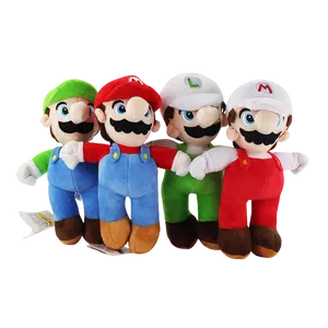 Personnage de dessin animé Mario Bros Peluche Mario Luigi Peluche Jouet Poupée à saisir avec étiquette