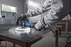 <span class=keywords><strong>Polisseuse</strong></span> <span class=keywords><strong>Bosch</strong></span> GPO 14-180 S 1400W 6 vitesses Poignée ergonomique Anti-vibration Outil de polissage - Product Image 3