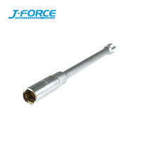 Clé à bougie extra longue 3/8'' 16mm 6PT, longueur 250mm, avec ressort de maintien