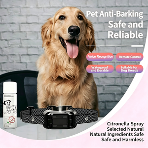 <span class=keywords><strong>Collier</strong></span> <span class=keywords><strong>anti</strong></span>-<span class=keywords><strong>aboiement</strong></span> pour chien - WELLTURN B470 Rechargeable en plastique, étanche IPX7 avec plus de 20 heures d'autonomie de <span class=keywords><strong>la</strong></span> batterie - Product Image 5