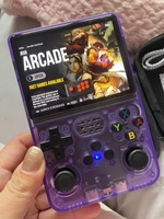 Console de Jeu Portable R36S 128 Go Arkos, 64 Go avec Plus de 20000 Jeux, Écran 3,5 Pouces, Lecteur de Jeux Rétro Classique