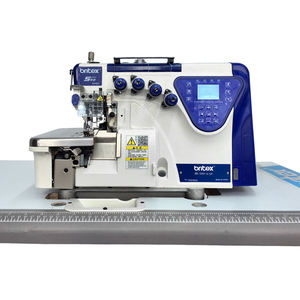 Machine à coudre <span class=keywords><strong>surjeteuse</strong></span> automatique à 4 fils Britex WD-S90-4/UT, super haute vitesse, avec un excellent rapport qualité-prix - Product Image 1