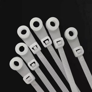 Abrazaderas de Cable Huijia 4x150mm 5x200mm Autoblocantes para Agrupación de Cables Blanco Negro 1.2mm de Grosor Clasificación de Resistencia al Fuego 94v-2 - Product Image 3
