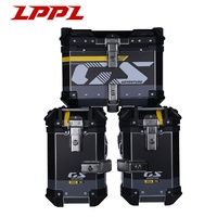 Nouvel Arrivage : Kit de Bagages Multi-Capacités au Design Unique, Boîte Arrière pour Moto pour les Trajets Quotidiens et les Courts Voyages