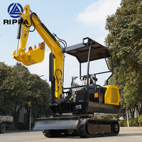 Rippa Import-Mini excavadora de 1ton, 2 toneladas, 3 toneladas, 3,5 toneladas, 1t, 2t, 3t