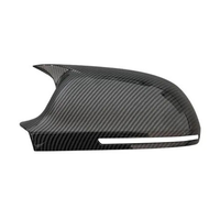 Accessoires automobiles pour AUDI A4 B8 A3 A5 A6 A8 S3 S4 S5 2009-2012, garnitures de rétroviseurs latéraux en ABS imitation fibre de carbone