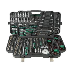 Juego de herramientas Chton de 161 piezas, juego de llaves de trinquete de acero al cromo vanadio de 1/2 pulgada para reparación mecánica en automóviles y hogares. - Product Image 5