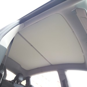 Nuovo Accessorio Parasole per Tesla Model Y Juniper 2025, per Tetto Apribile Anteriore e Posteriore, con Fibbia in Tessuto Refrigerante e Tendine Parasole - Product Image 2