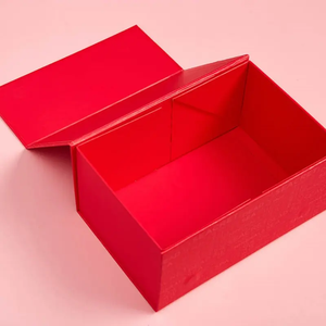 กล่องของขวัญแข็งบรรจุภัณฑ์กระดาษสำหรับสินค้าหรูหรากล่องแม่เห<span class=keywords><strong>ล</strong></span>็กพับโ<span class=keywords><strong>ล</strong></span>โก้ได้ออกแบบได้ตามที่ต้องการ - Product Image 2