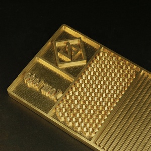 Plateau à glaçons avec tampon pour cocktails, motifs personnalisés, plaque en laiton, tampon à glaçons personnalisé pour bar - Product Image 2