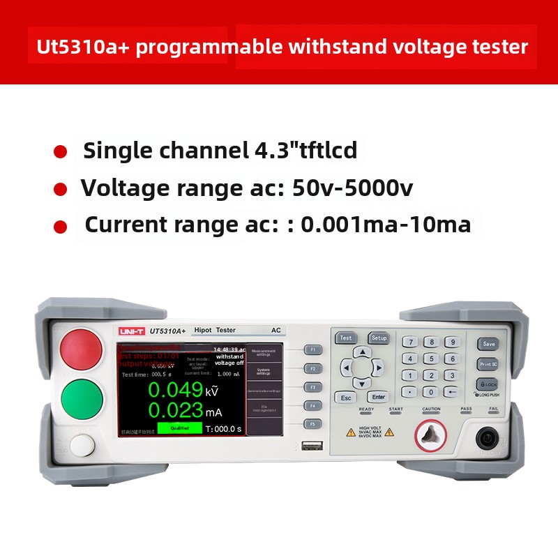UT5310A + (singolo canale ac: 10ma)