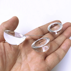 मैग्नीफाइंग ग्लास क्रिस्टल हाफ बॉल रीडिंग ऐक्रेलिक पेपरवेट ब्लॉक - Product Image 2