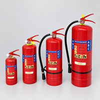 Extincteur à poudre portable pour l'industrie automobile, le bureau, l'hôtel, l'industrie, outils d'extinction d'incendie à poudre, extincteur à poudre ABC pour pompiers