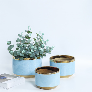 Petits Pots de fleurs en céramique, succulentes, en qualité supérieure, vente en gros, économique - Product Image 1