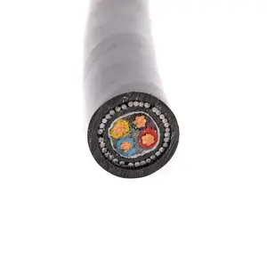 Al NAYY-O cable stranded PVC insulated 4 core 70mm 90mm electrical cable