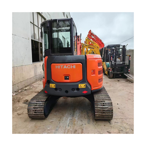 HITACHI มือสองรถตักตีนตะขาบ ZX55USR 5.5ตัน0.19เมตรถังความจุเกียร์เครื่องยนต์ออกใหม่ต้นฉบับ - Product Image 4